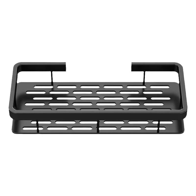 Cobasport Bathroom Shelf Aluminum Alloy Organizer No Drill Shower Rack