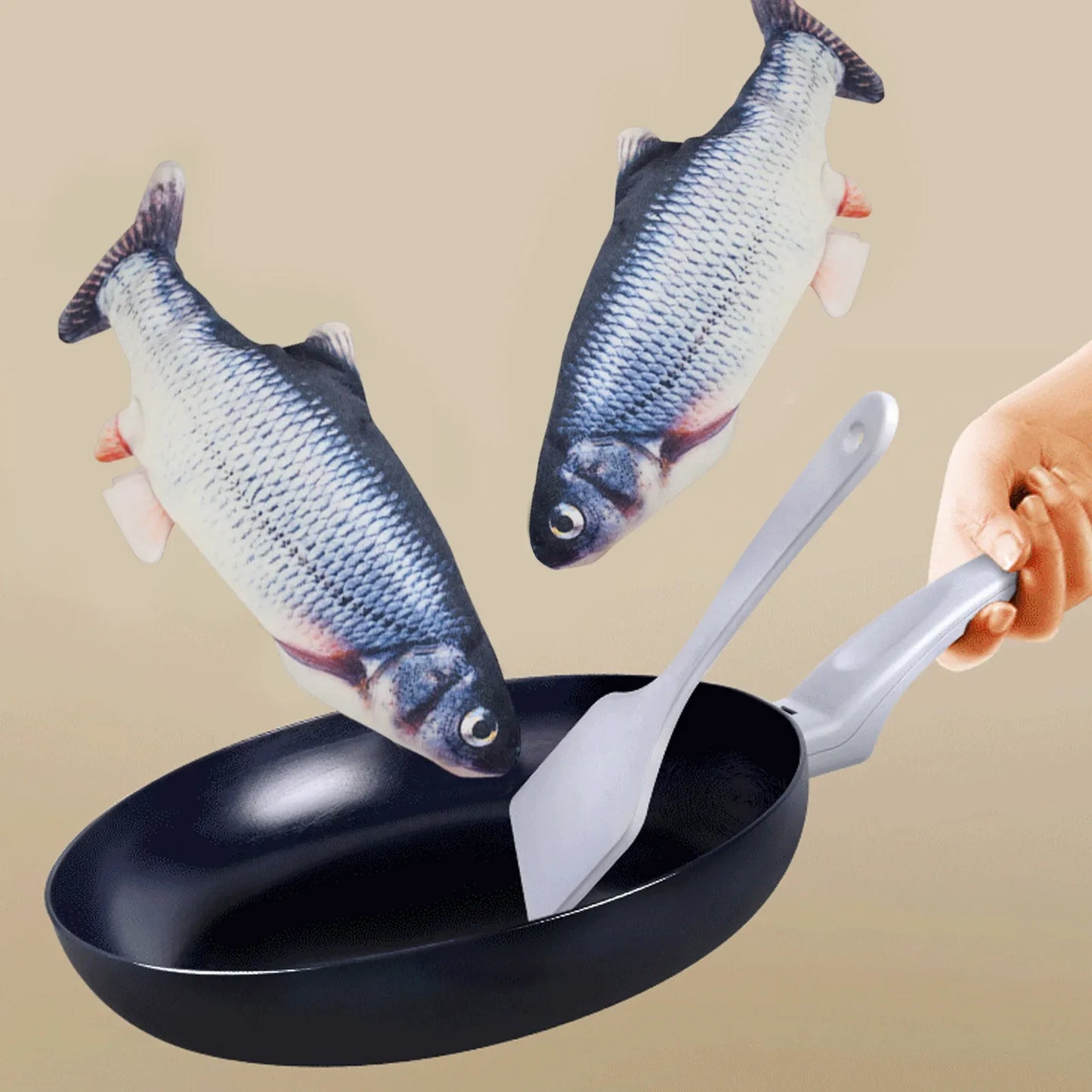 Interactive USB Charger Fish Cat Toy Electric Floppy Chew Toy