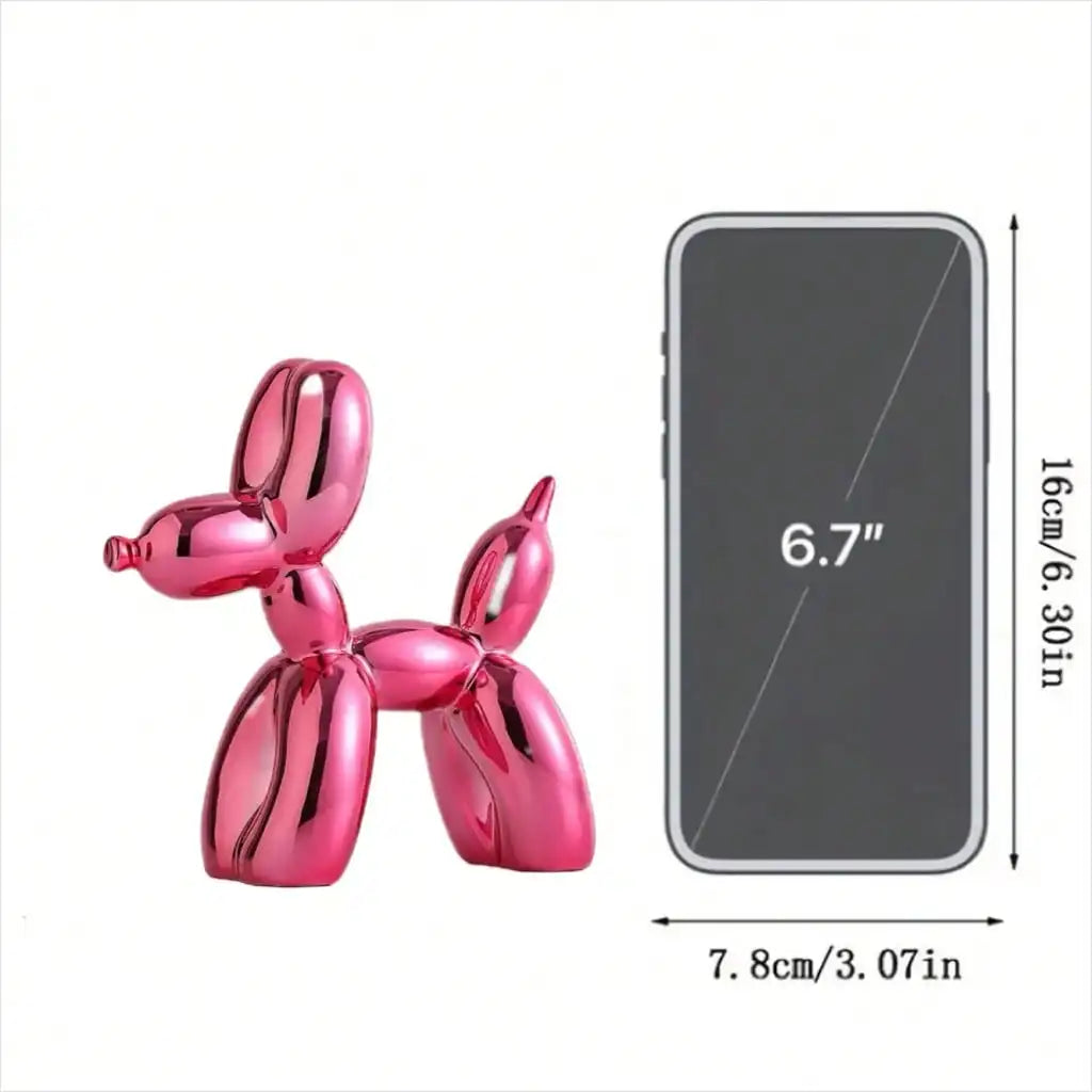 Nordic Balloon Dog Resin Sculpture For Home Decoration