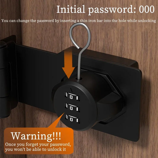 Cabinet Password Hasp Locks With Combination