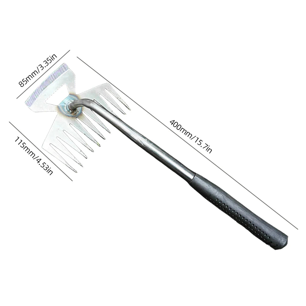 Manganese Steel Garden Weeder And Rake Tool For Weeding