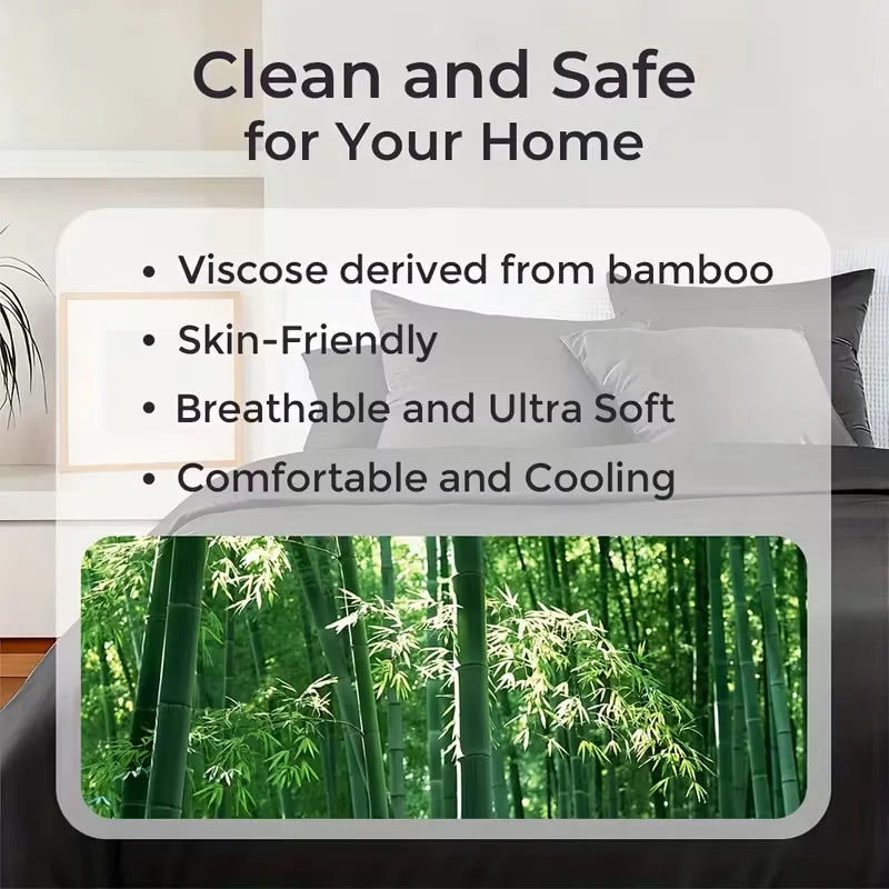 Bamboo Cooling Kids Sheet Set Breathable Comfort For Hot Sleepers