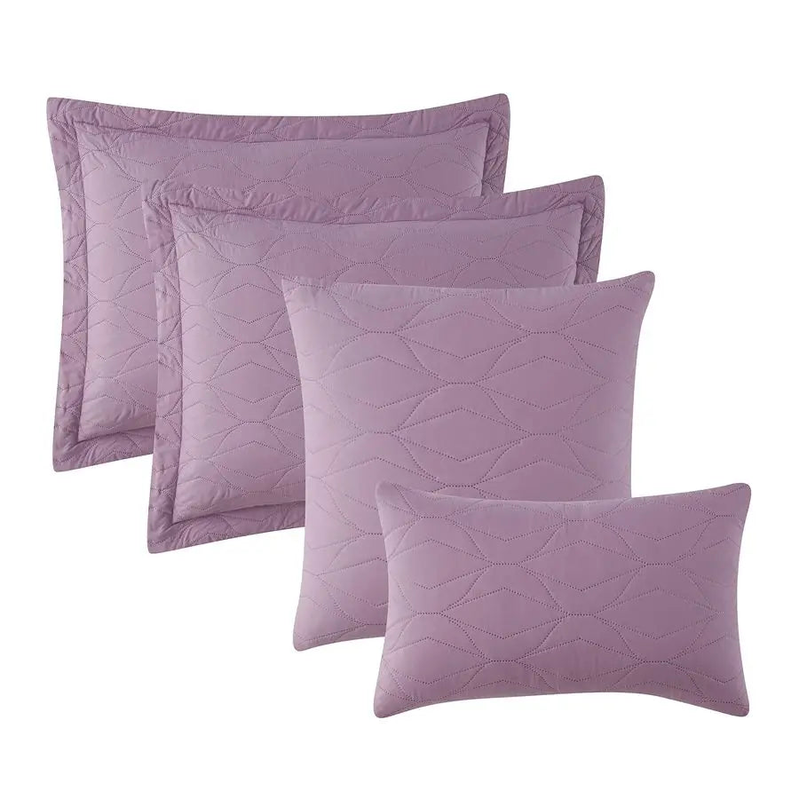 Pinsonic Weave All Season Lightweight Quilt Set with Pillow