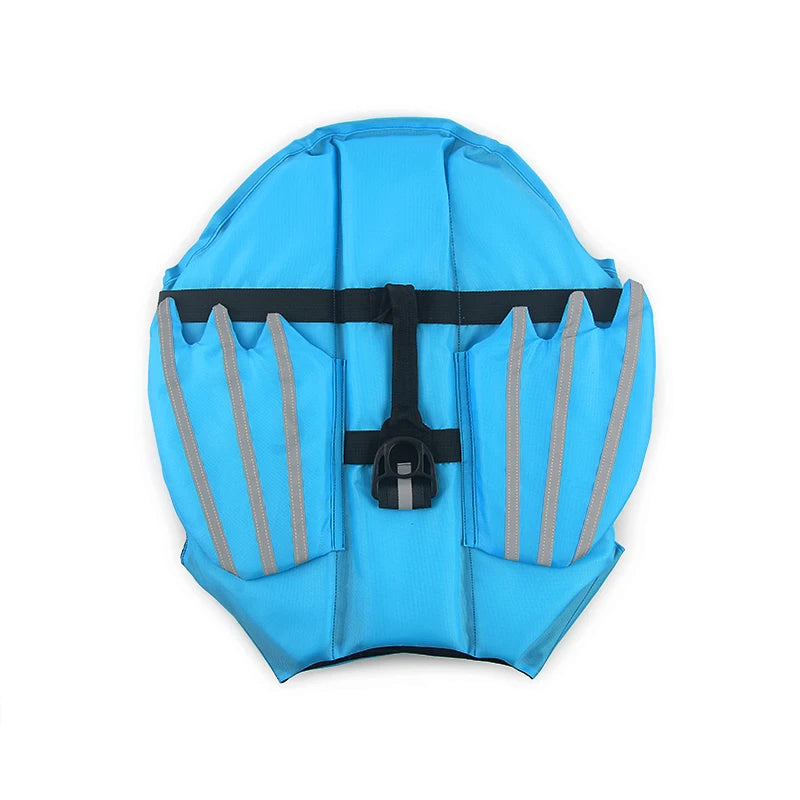 Dog Life Jacket With Reflective Wing Swimwear For Pets