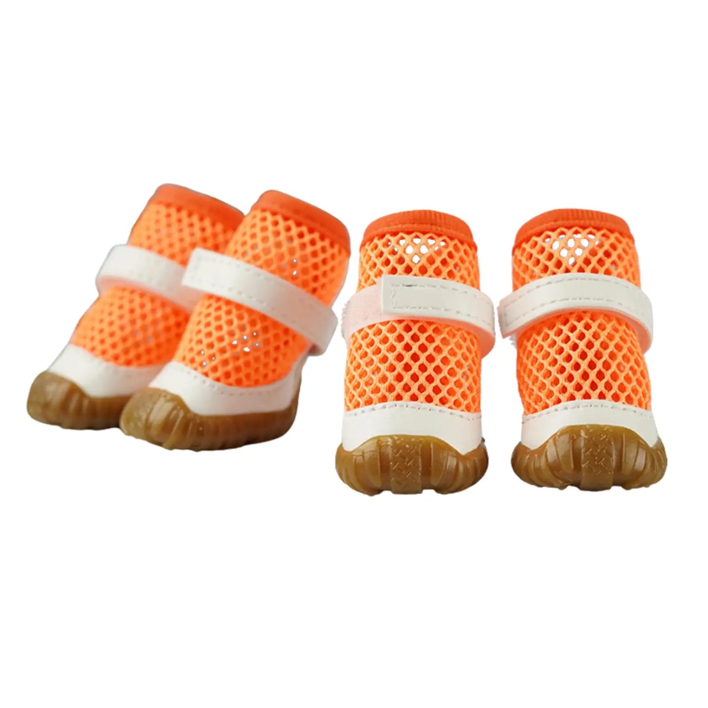 Waterproof Mesh Dog Boots Anti-Slip For Hot Pavement