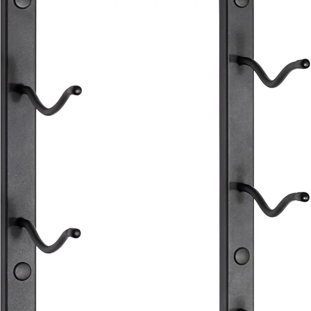 Wall Mounted Metal Wine Rack For 12 Bottle Capacity