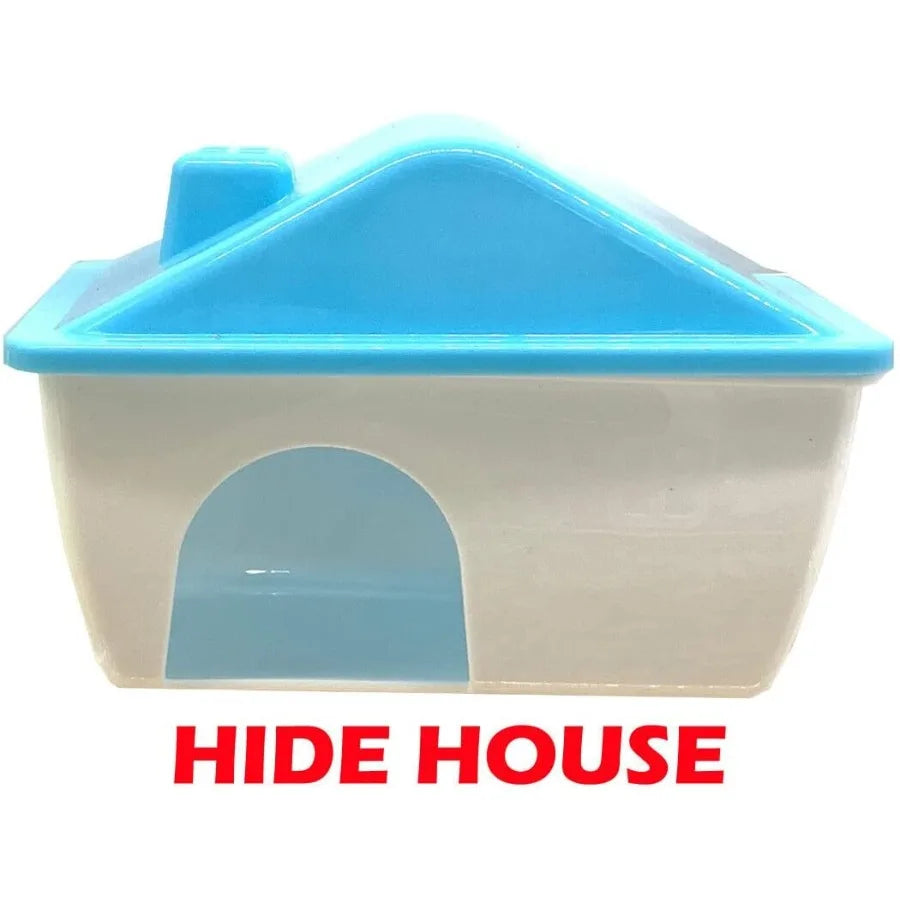 NONECN Multi-Tier Hamster Palace Habitat With Complete Accessories