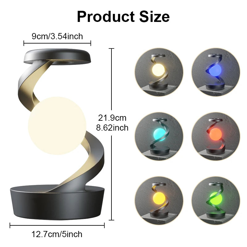 Rechargeable LED Night Lamp With Motion Sensor Bedside Desk Light