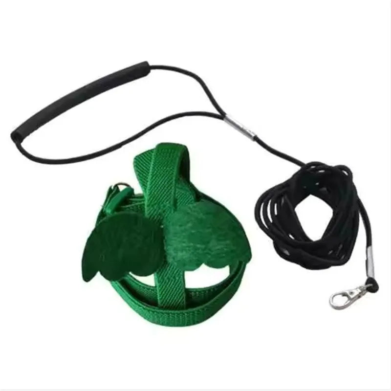 Parrot Harness And Leash Set For Birds Anti Bite Training Cockatiel
