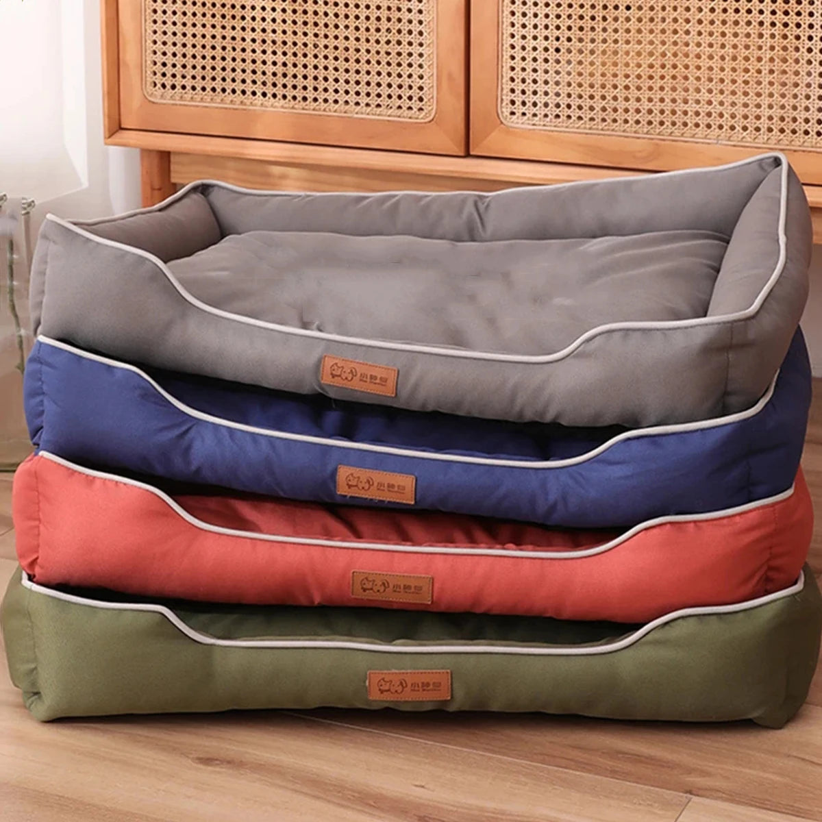 Four Season Square Dog Bed Sofa Cushion Waterproof Durable