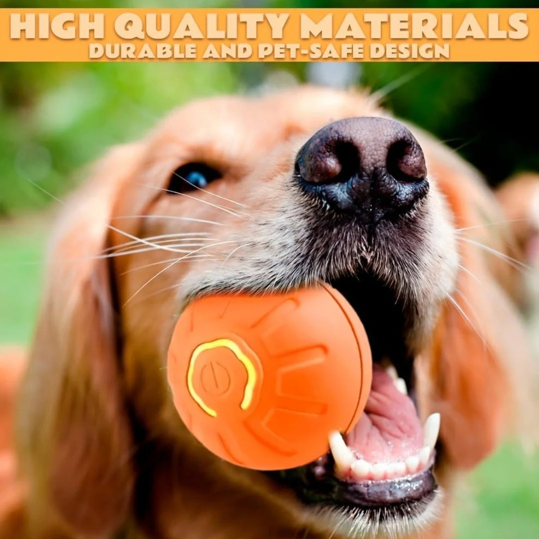 Smart Bouncing Pet Ball With Automatic Motion Toy For Cats And Dogs