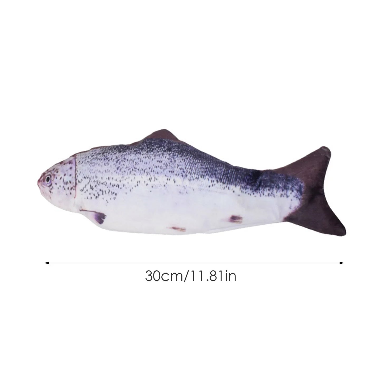 Interactive USB Charger Fish Cat Toy Electric Floppy Chew Toy