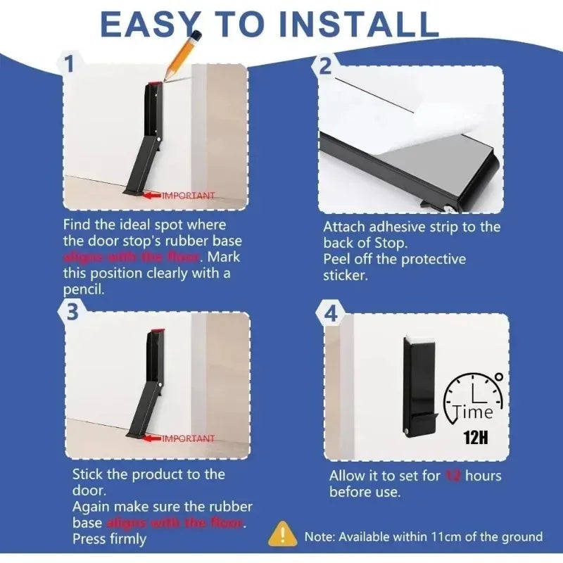 Door Stopper Magnetic Windproof Anti Collision Safety