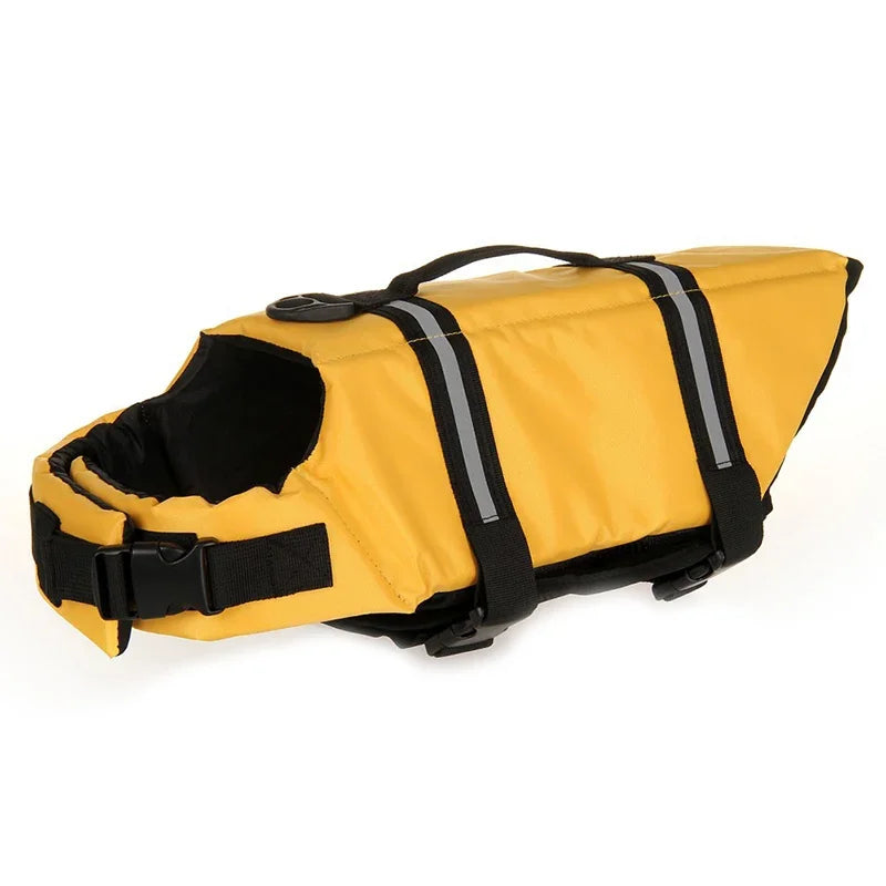 Moonbiffy Dog Life Vest Jacket Reflective Safety Swimming Suit