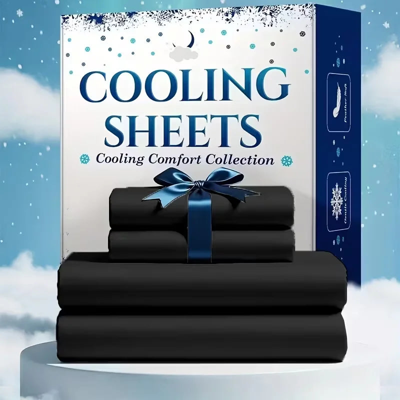 Bamboo Cooling Kids Sheet Set Breathable Comfort For Hot Sleepers