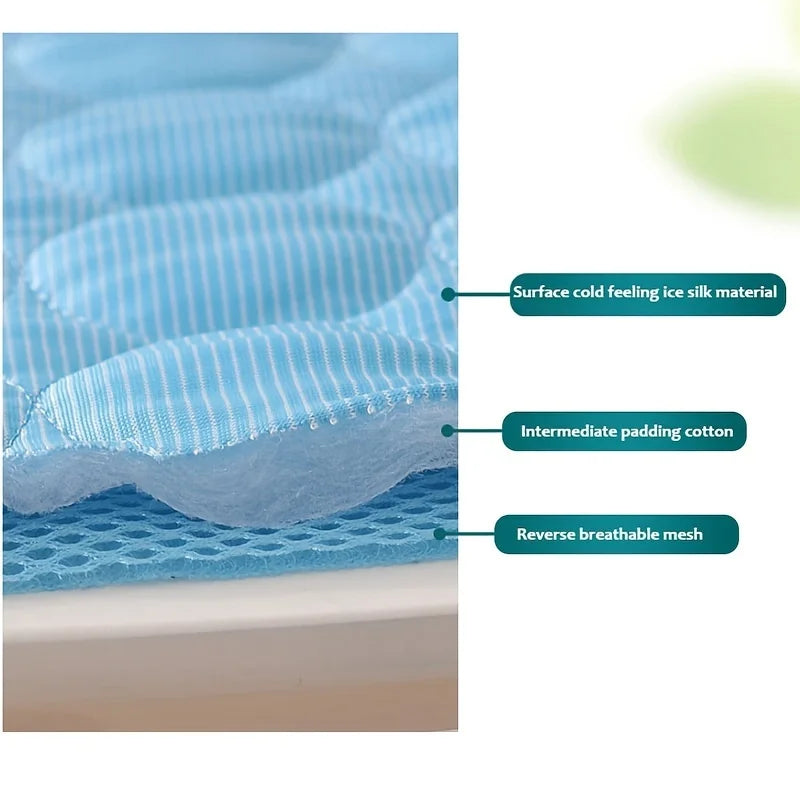 BeiYu Pet Durable Cooling Mat for Dogs and Cats Soft