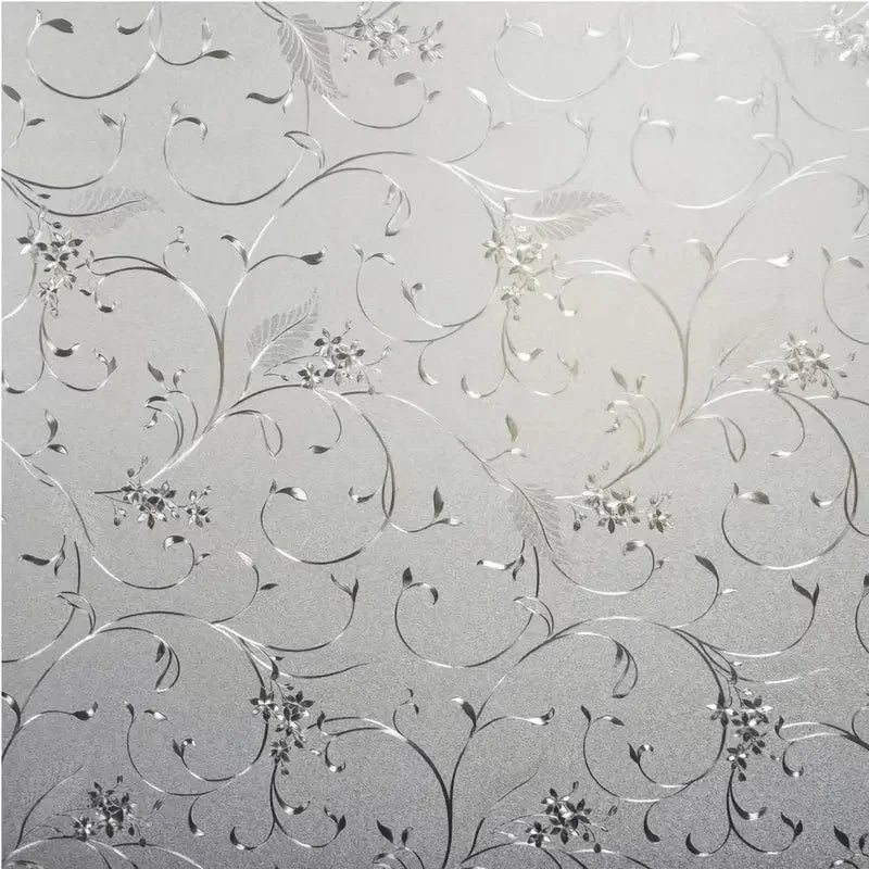 Window Privacy Film Frosted Glass Static Cling PVC For Home