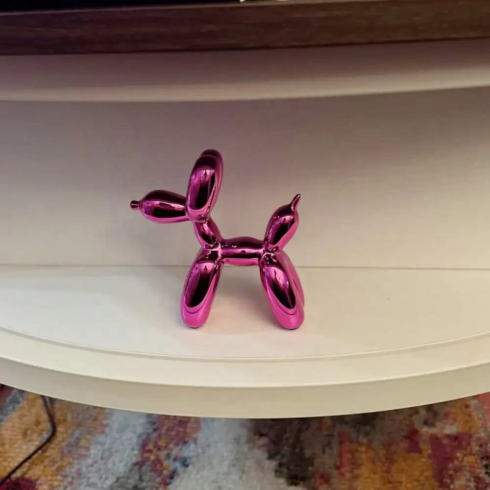 Nordic Balloon Dog Resin Sculpture For Home Decoration