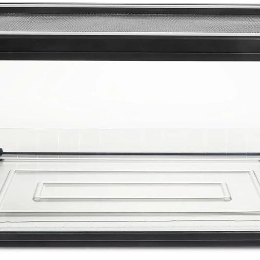 Glass Terrarium With Bedding Tray For Reptiles And Amphibians