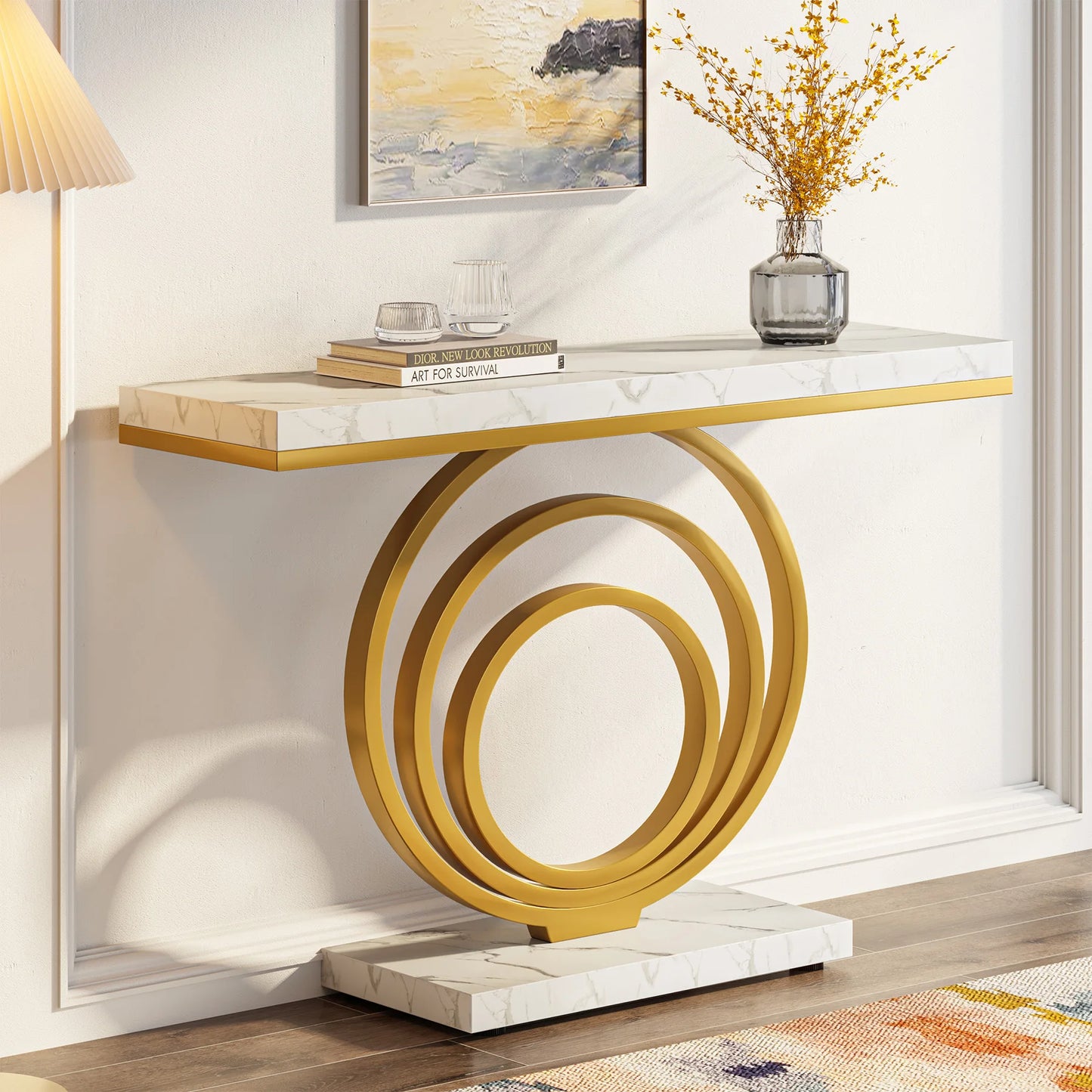 Tribesigns Modern Console Table for Living Room Entryway Decor