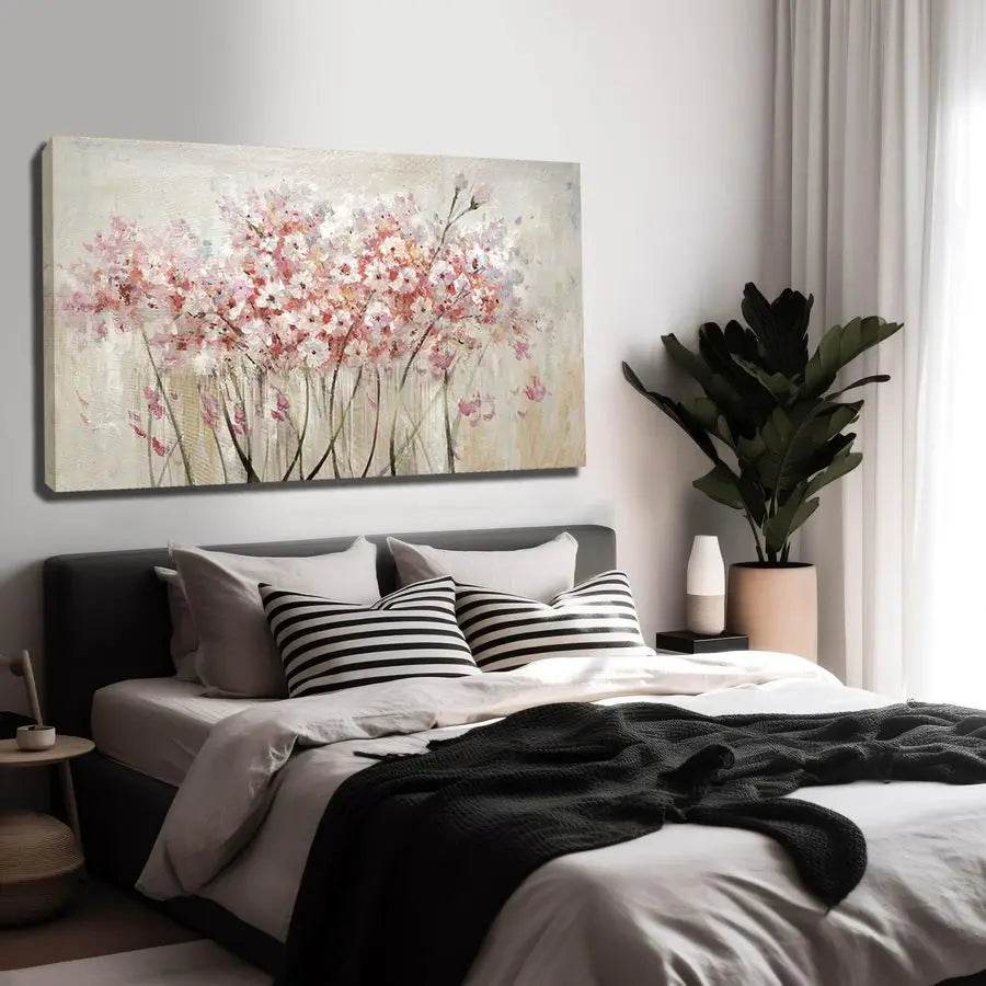 Floral Oil Painting Canvas Art Wall Decor Botanical