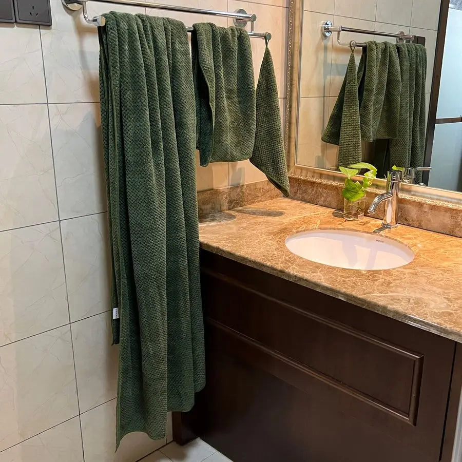 Bath Sheets Set Of Six Luxuriously Soft Microfiber Towels