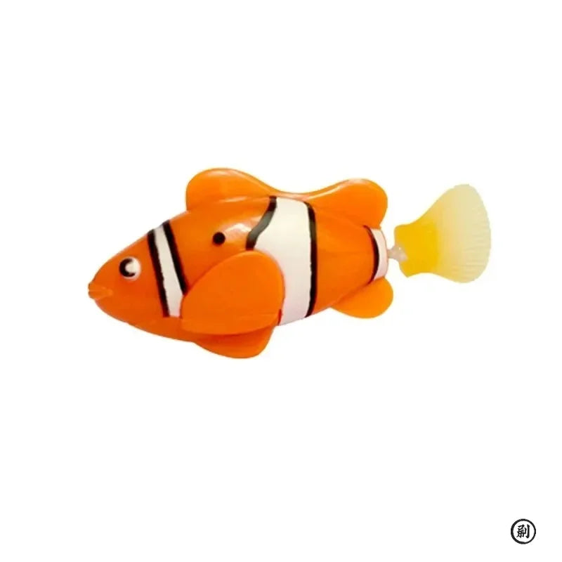 Cat LED Inductive Interactive Swimming Robot Fish Toy