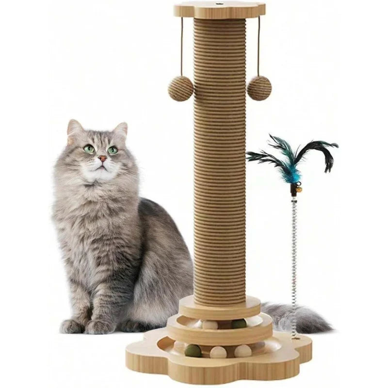 Cat Scratching Board And Climbing Frame Durable Multifunctional