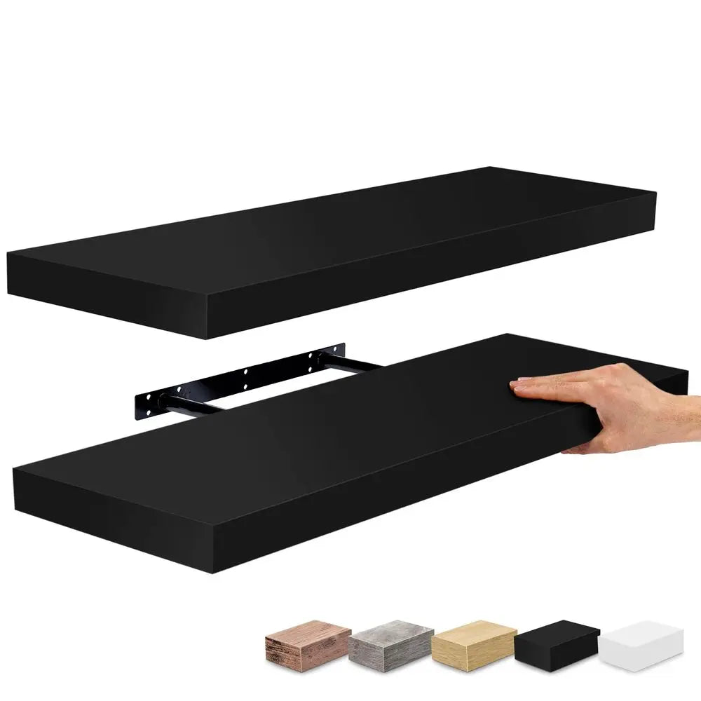 Floating Wall Shelves for Home Display and Storage