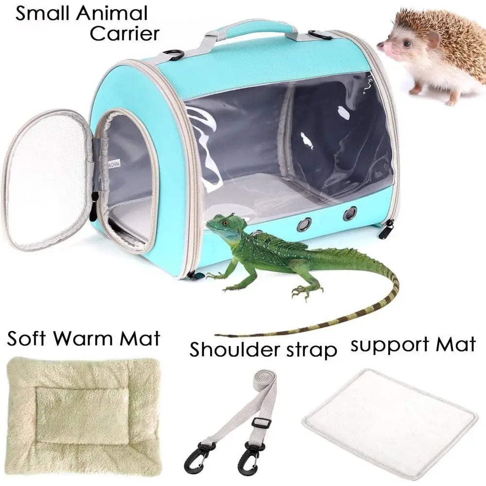 Bearded Dragon Travel Carrier Backpack Space Capsule Bubble Window