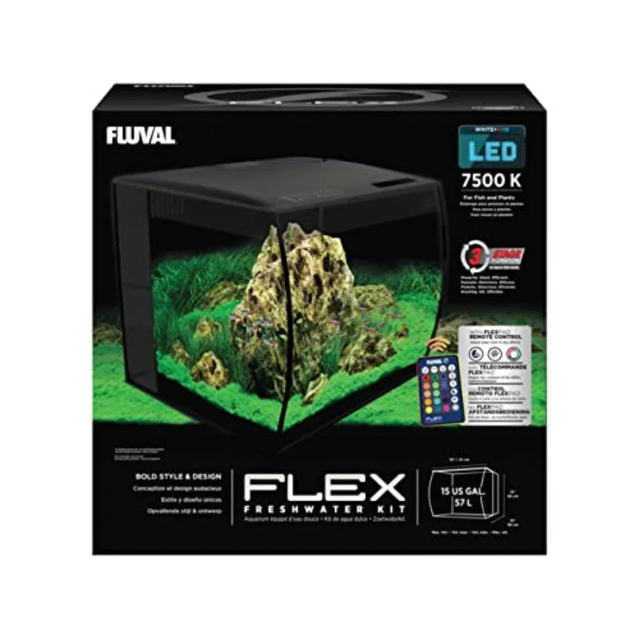 Freshwater Aquarium Kit For Home Use With Leakproof Design