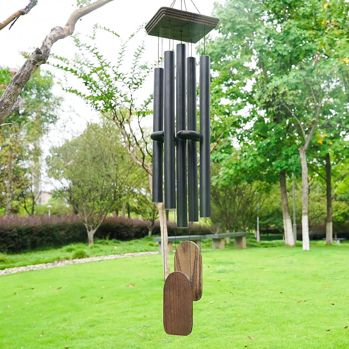 Deep Tone Wind Chimes for Outdoor Garden and Patio Decor
