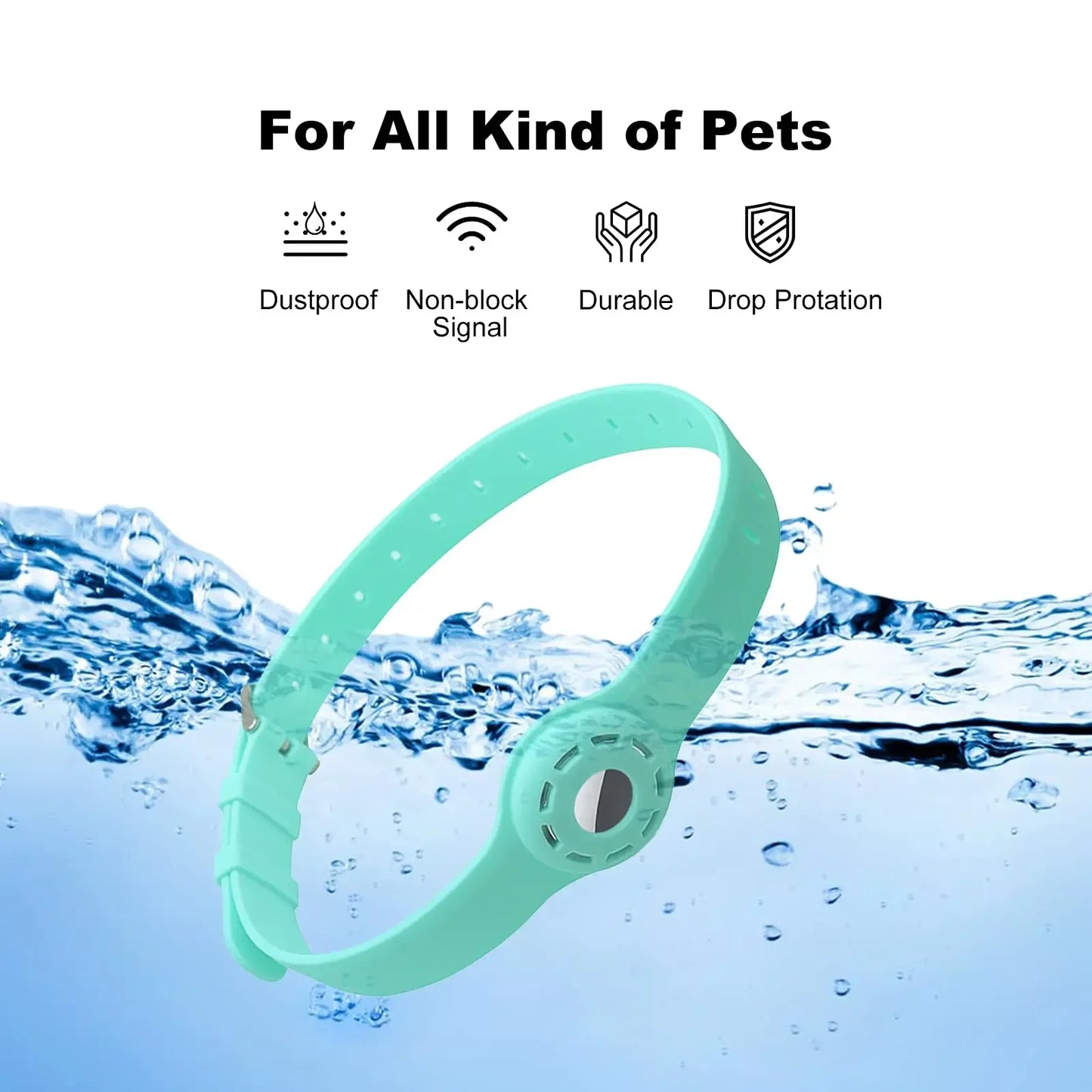 Silicone Anti-Lost Cat Collar For Apple AirTag Tracker