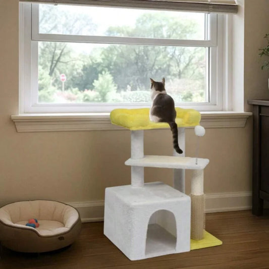 NONECN Multi-Level Cat Climbing Frame for Cats