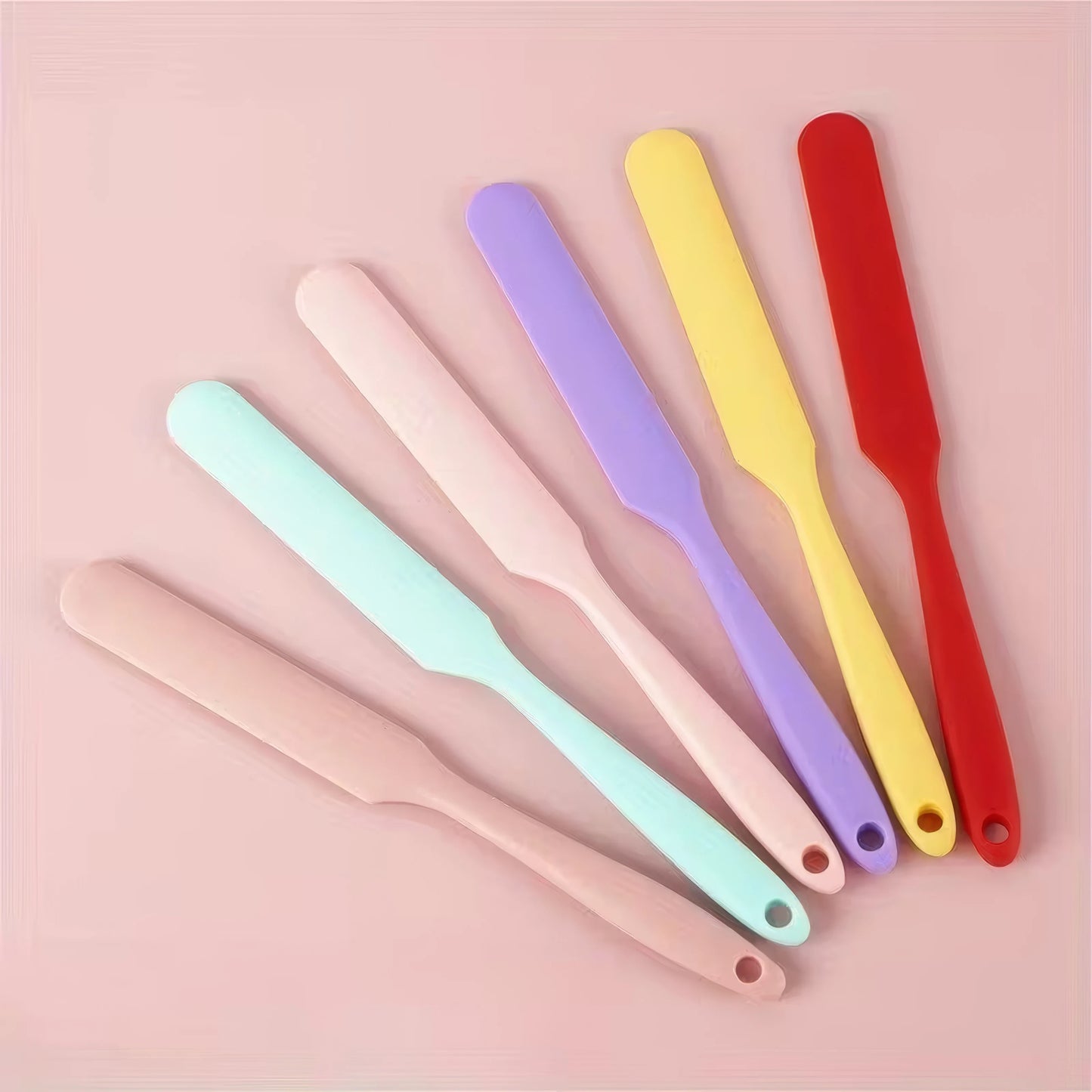 LISM Heat Resistant Silicone Scraper Spatula One Piece Kitchen Tool