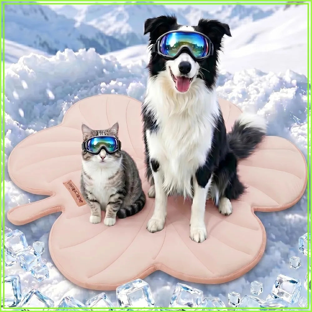 Dog Cooling Mat Portable Indoor Outdoor Pad for Pets