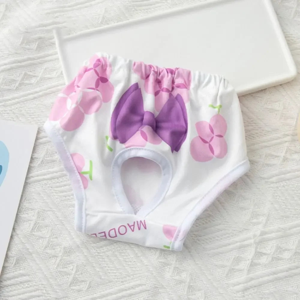 Washable Dog Menstrual Diaper Leakproof Cartoon Print
