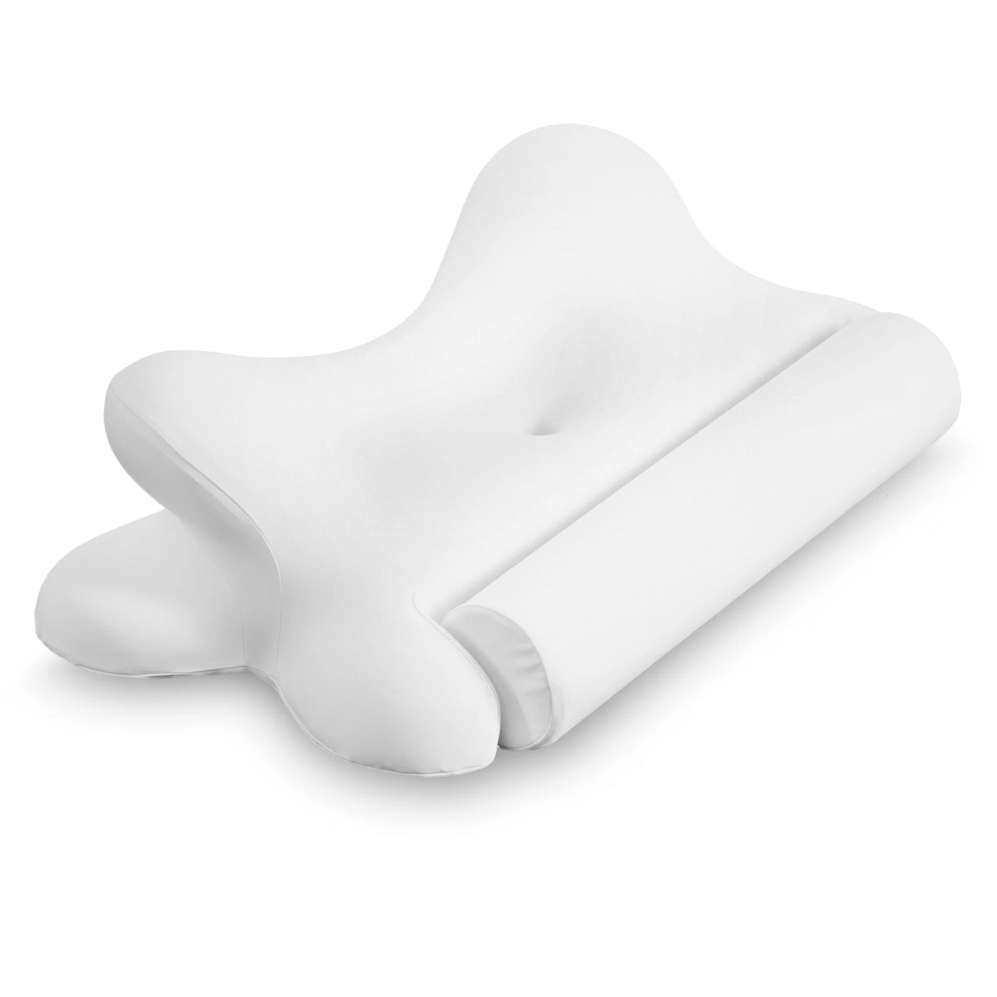 JHK Ergonomic Memory Foam Cervical Neck Pillow With Cooling Pillowcase