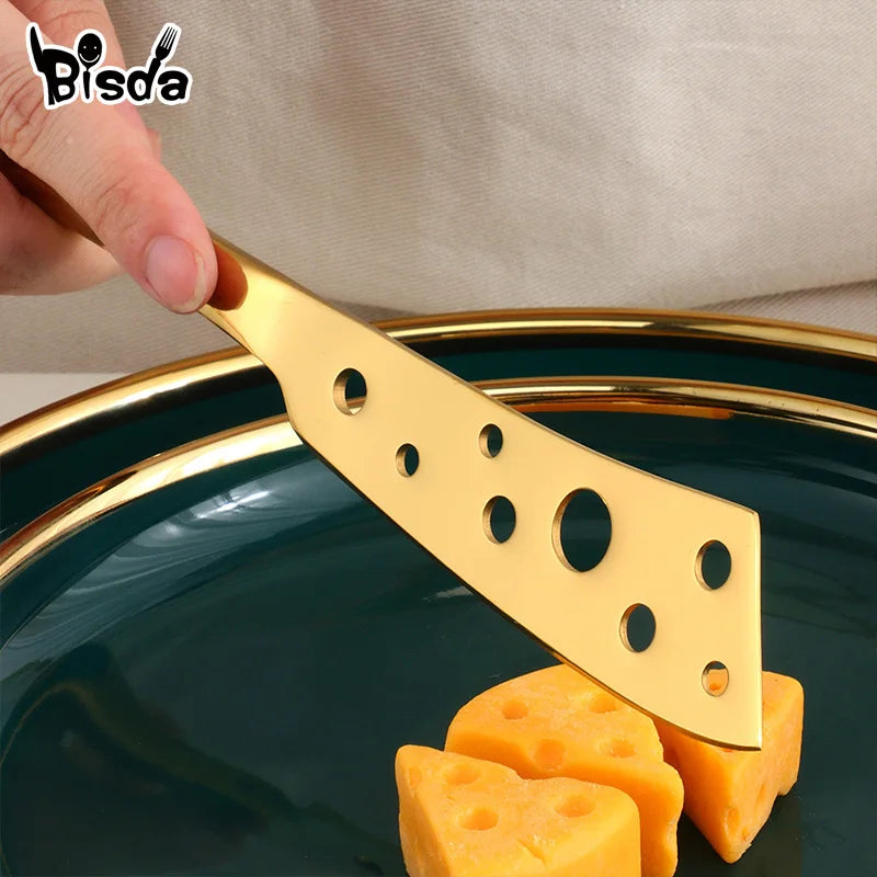 Bisda 3Piece Cheese Tool Set Stainless Steel For Kitchen