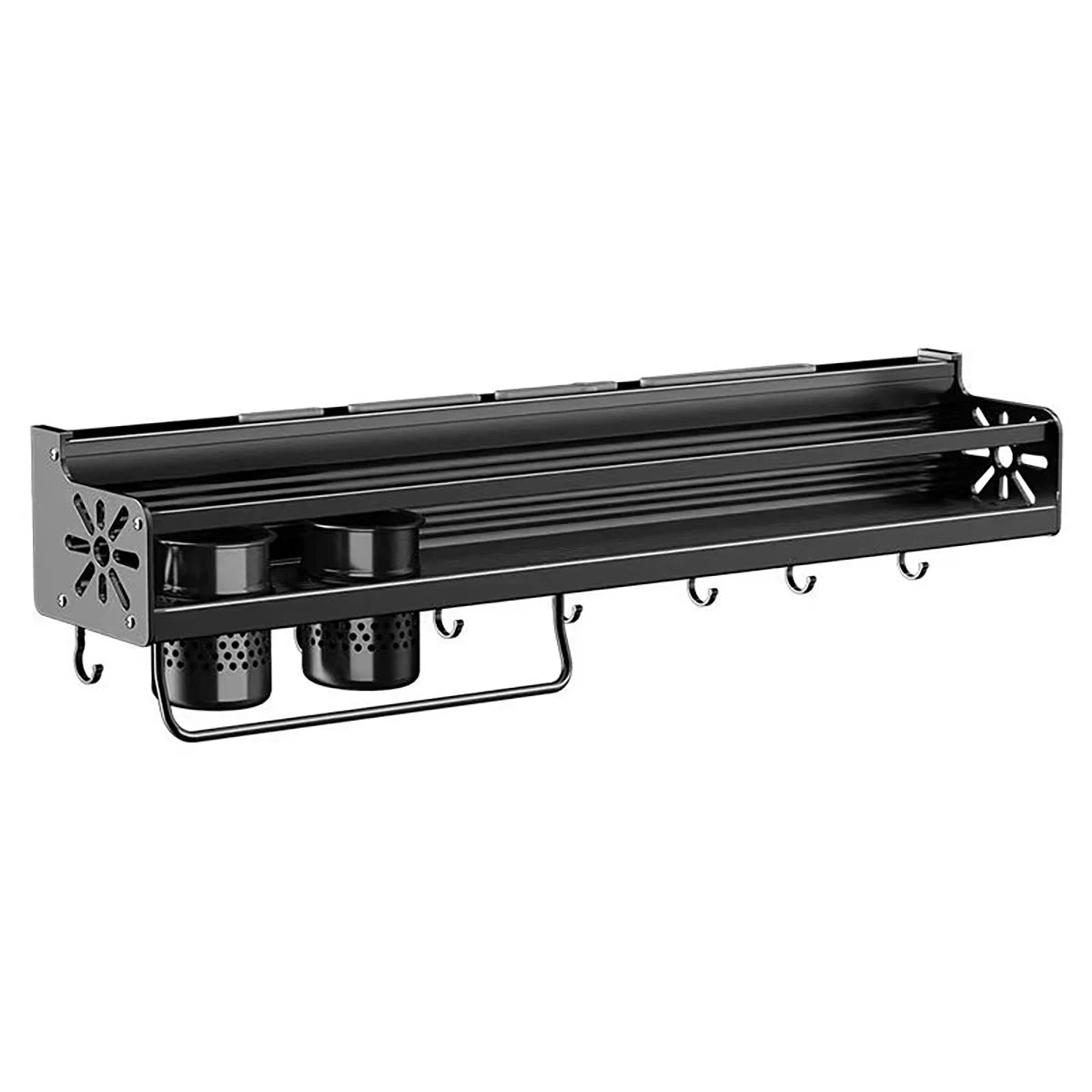 Metal Kitchen Shelf With Drainage Design Easy To Clean
