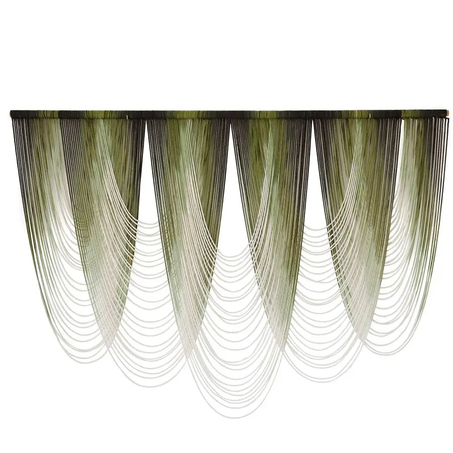 Dip Dyed Macrame Wall Hanging Tapestry Boho Home Decor