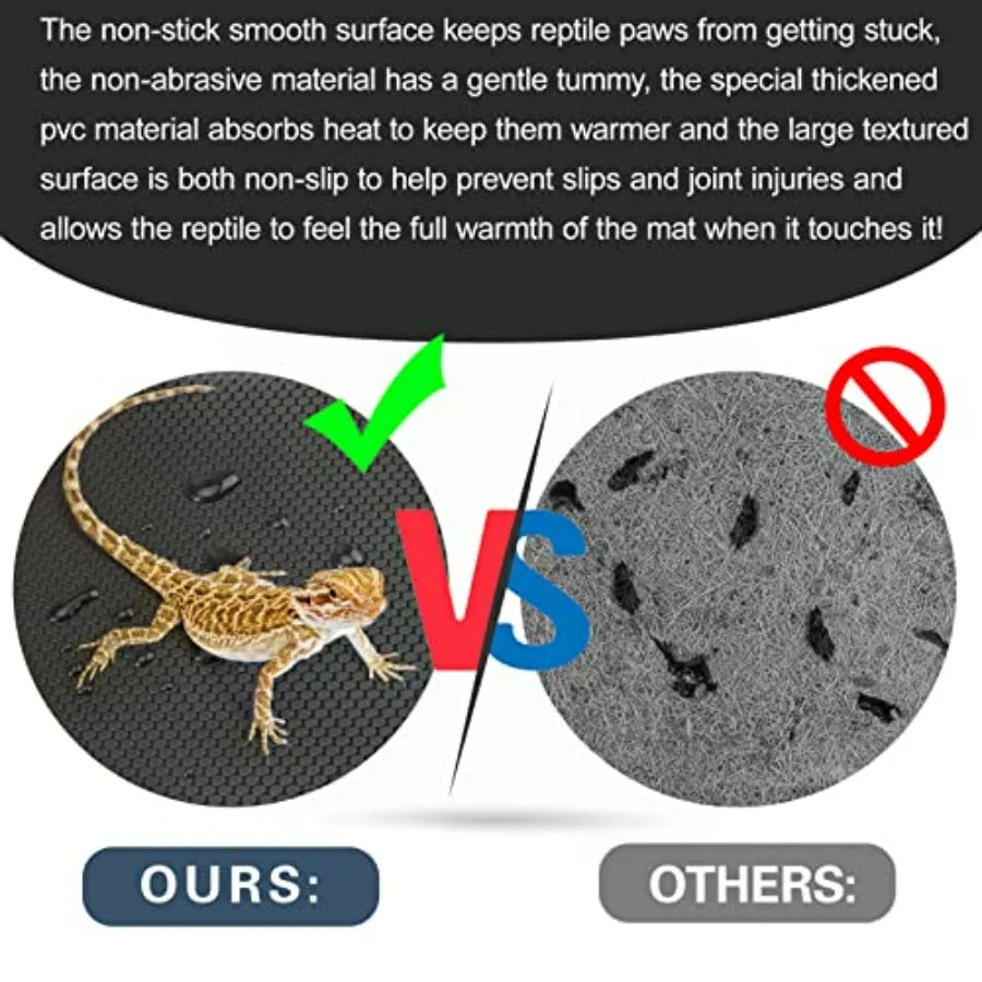 Reptile Terrarium Carpet Substrate For Bearded Dragons And More