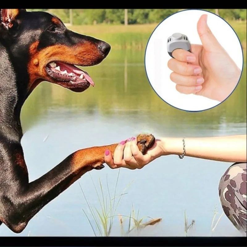 Pet Clicker Ring Training Clicker For Dogs Cats Birds Horses
