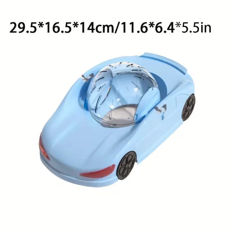 Hamster Interactive Running Wheel Toy With Rolling Balls