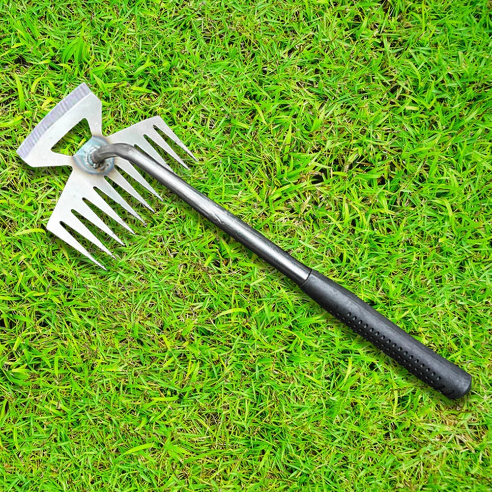 Manganese Steel Garden Weeder And Rake Tool For Weeding