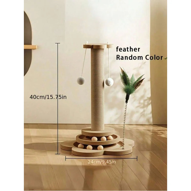 Cat Scratching Board And Climbing Frame Durable Multifunctional