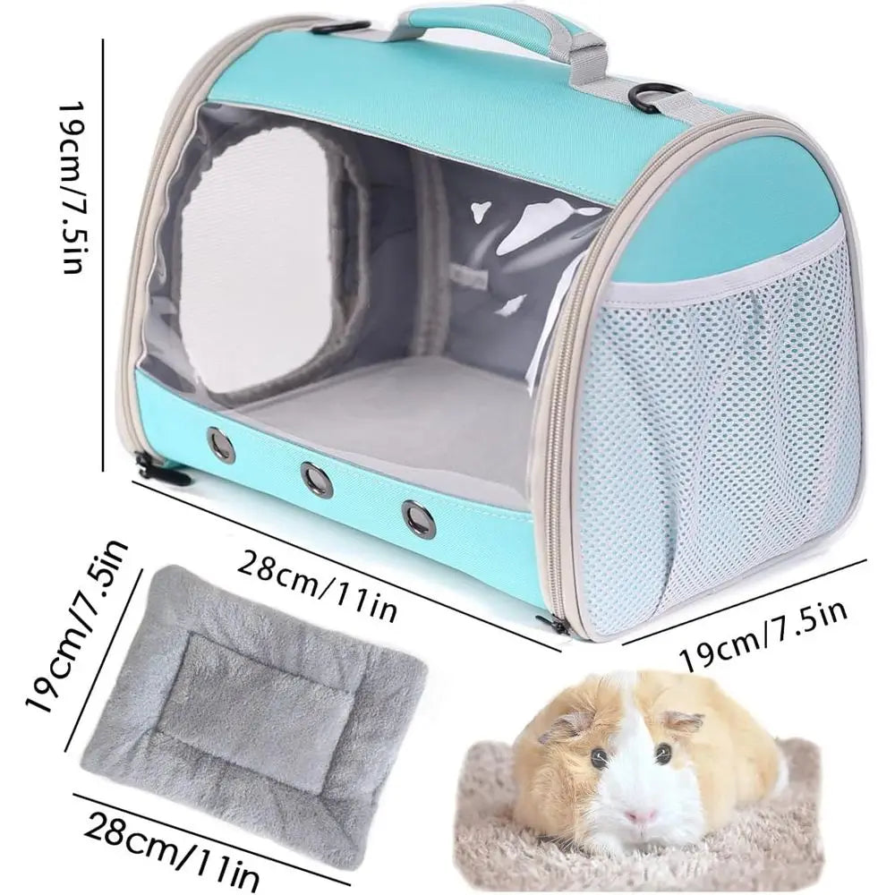 Bearded Dragon Travel Carrier Backpack Space Capsule Bubble Window