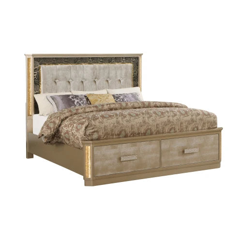 5-Piece Wood Bedroom Set For Modern Home Furniture