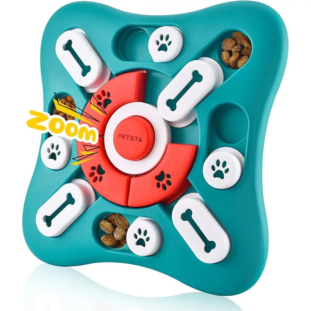 Dog Puzzle Toy Treat Dispensing Enrichment Interactive Brain Stimulator