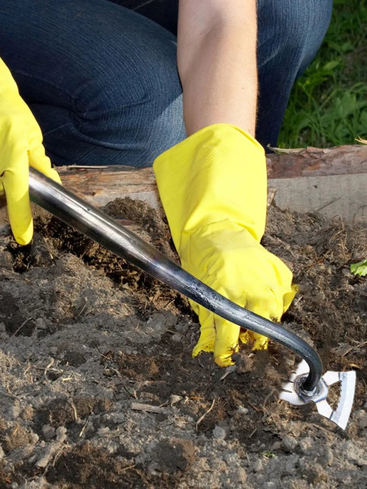 Manganese Steel Garden Weeder And Rake Tool For Weeding